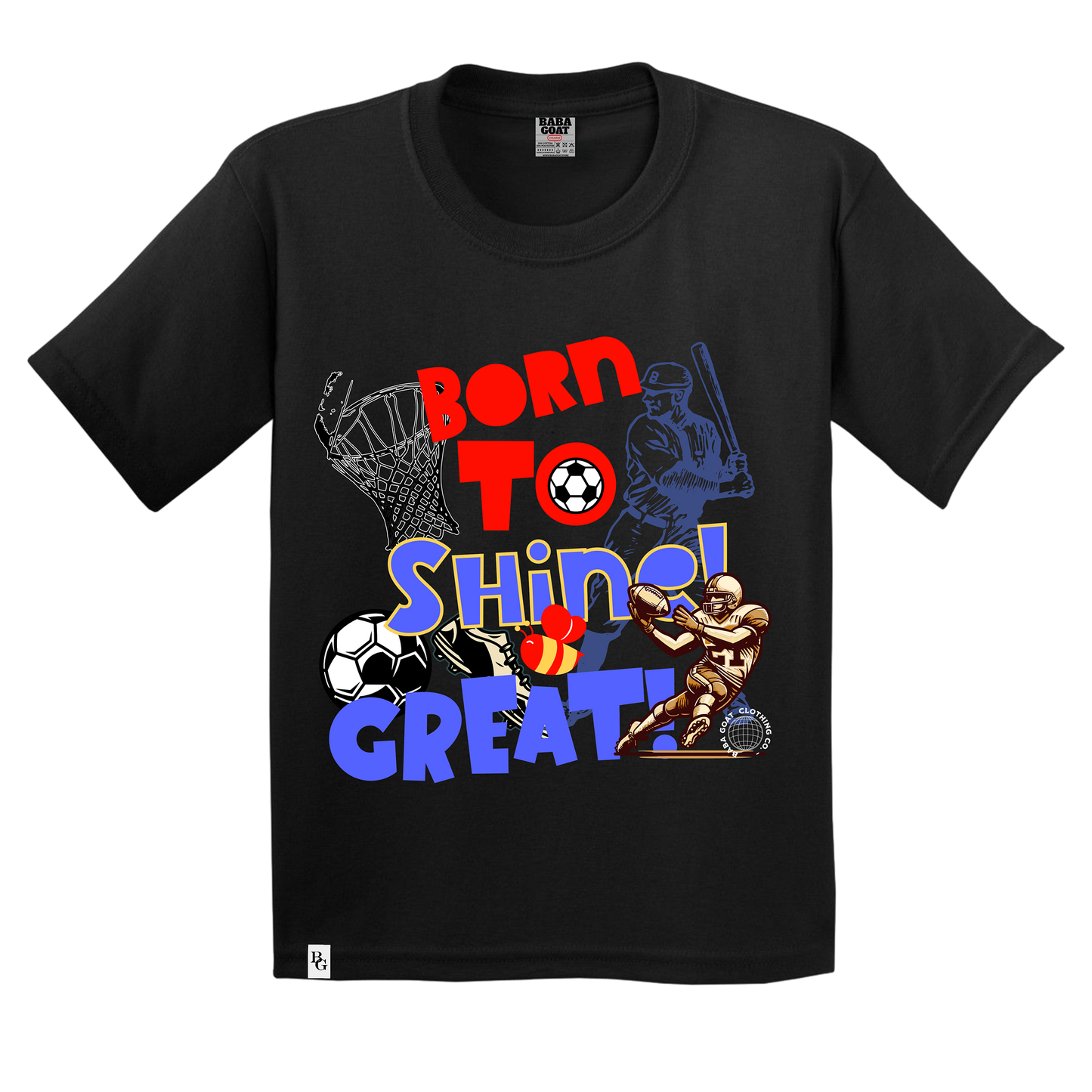 “BORN TO SHINE” T-Shirt