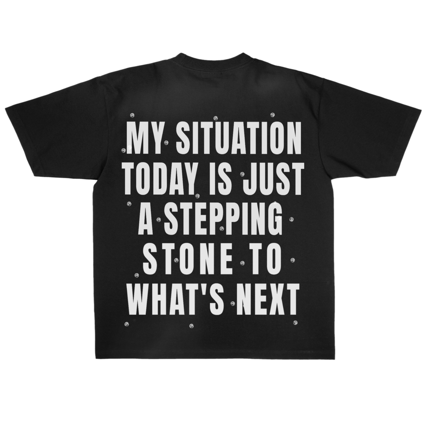 Rhinestone Oversized Streetwear T shirt