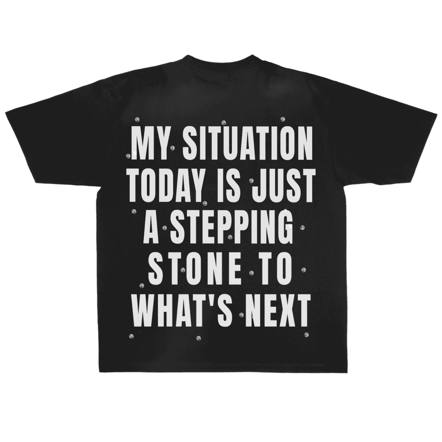 Rhinestone Oversized Streetwear T shirt