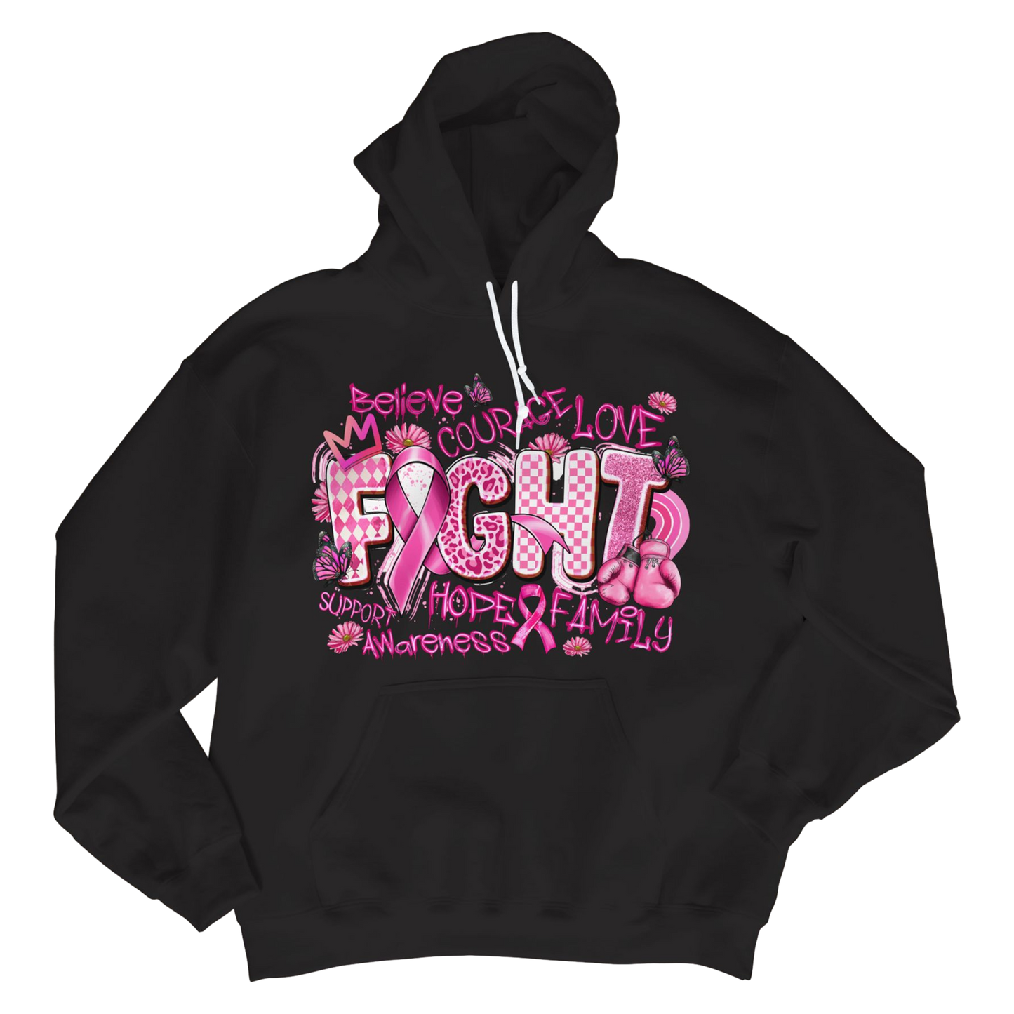 Cancer Awareness Fight Hoodie