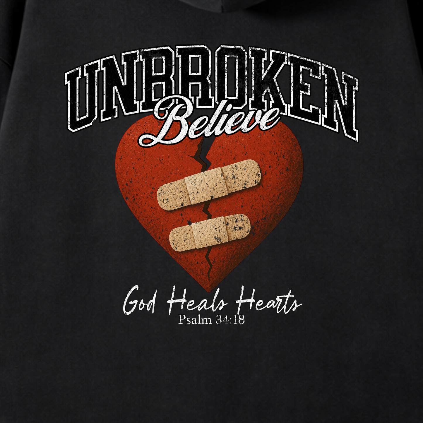 UNBROKEN Hoodie – Heavyweight Streetwear | BABA GOAT