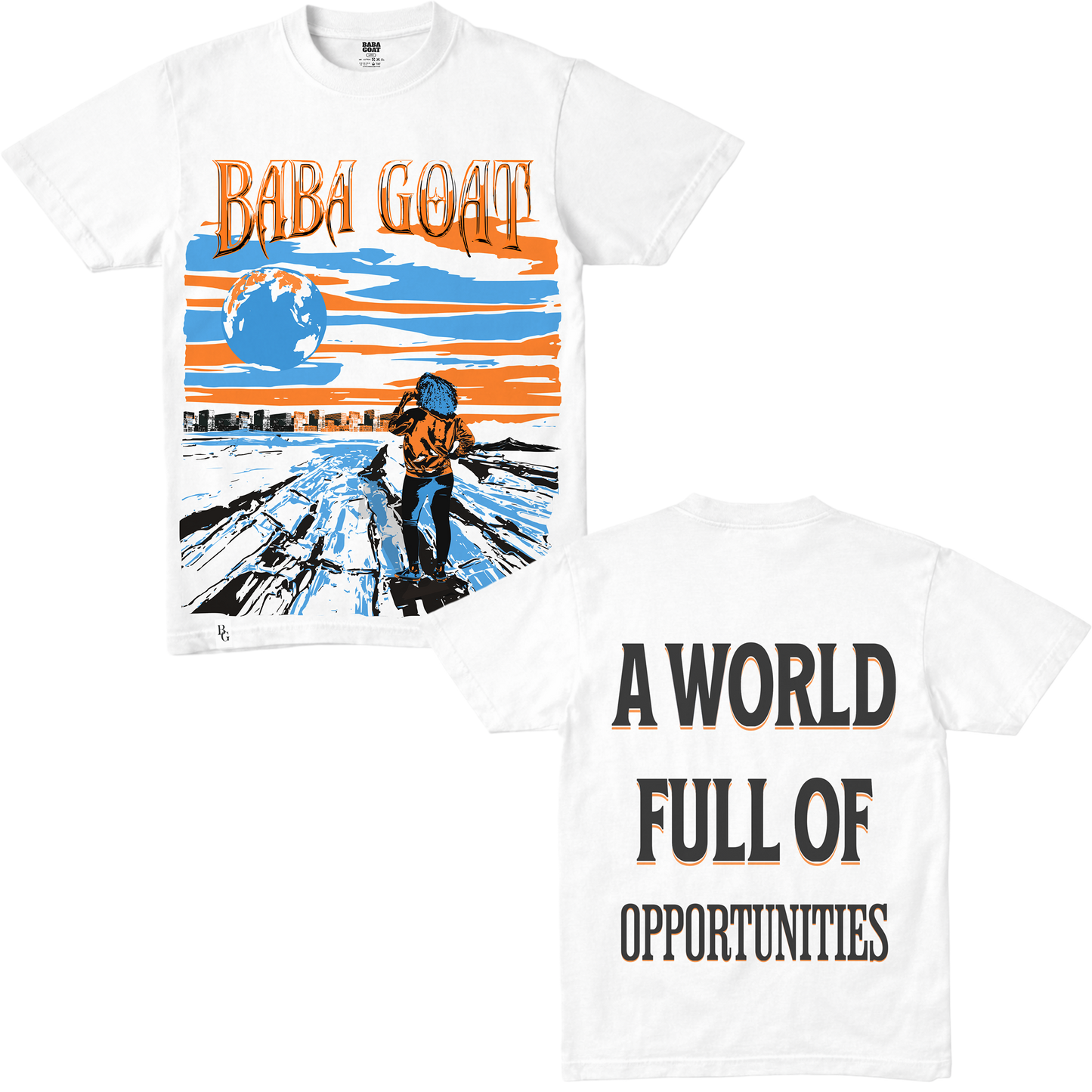BABA GOAT “World Full of Opportunities” Unisex T-Shirt
