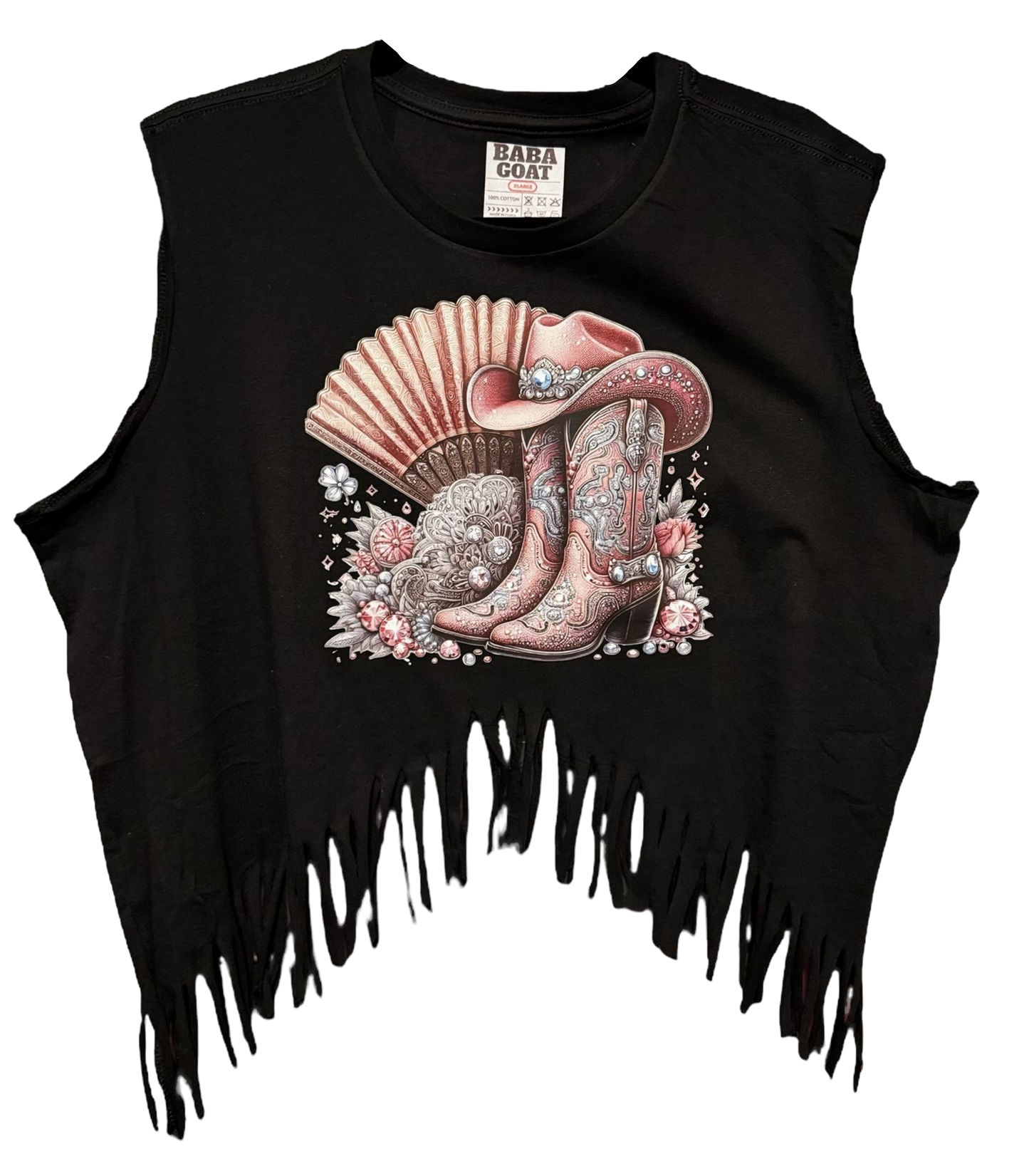 "Fans" Fringe Top (2 for $35)