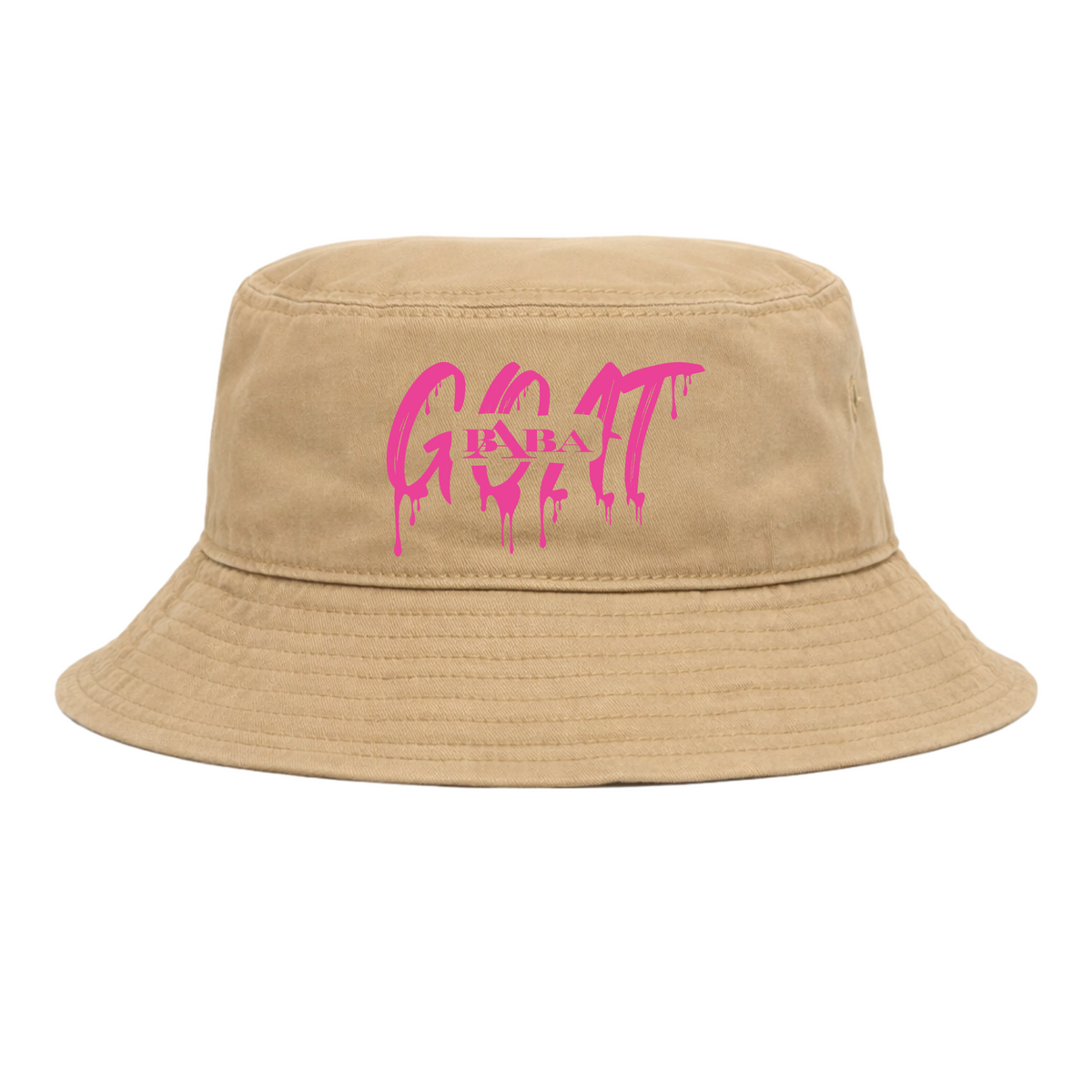 BABA GOAT Embroidered Bucket Hat | Unisex Streetwear Hat