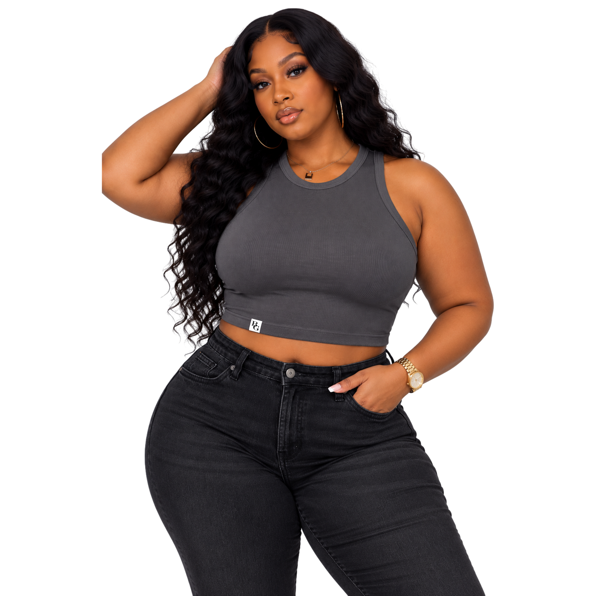 Essential Ribbed Seamless Crop Top