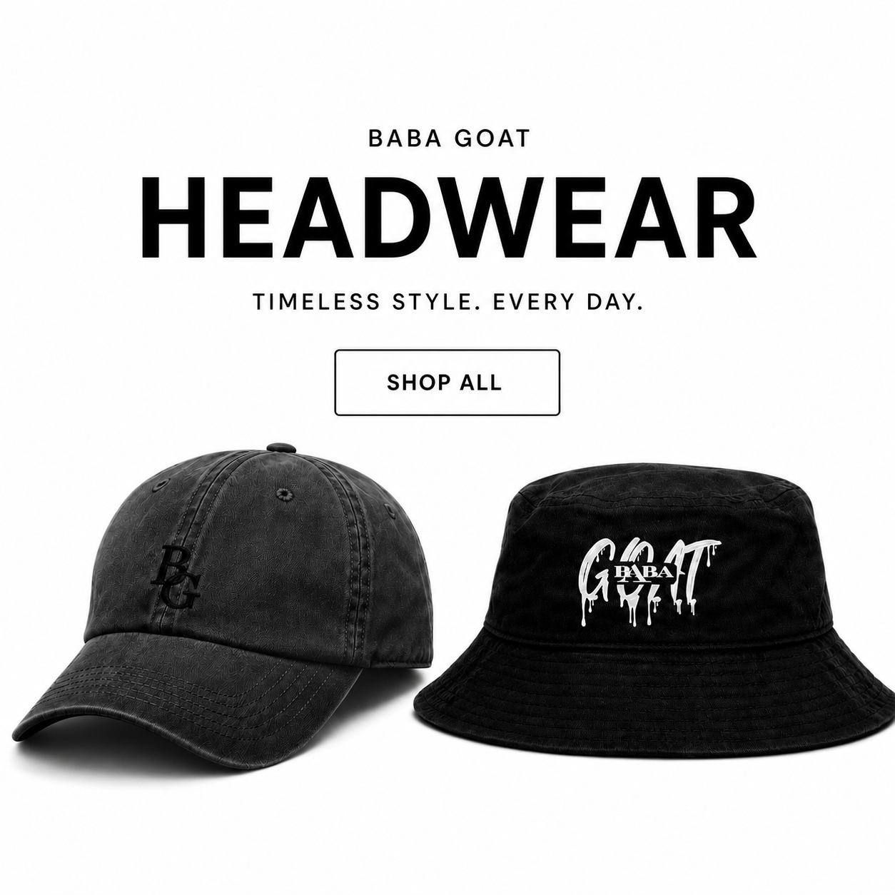 The GOAT Headwear Collection