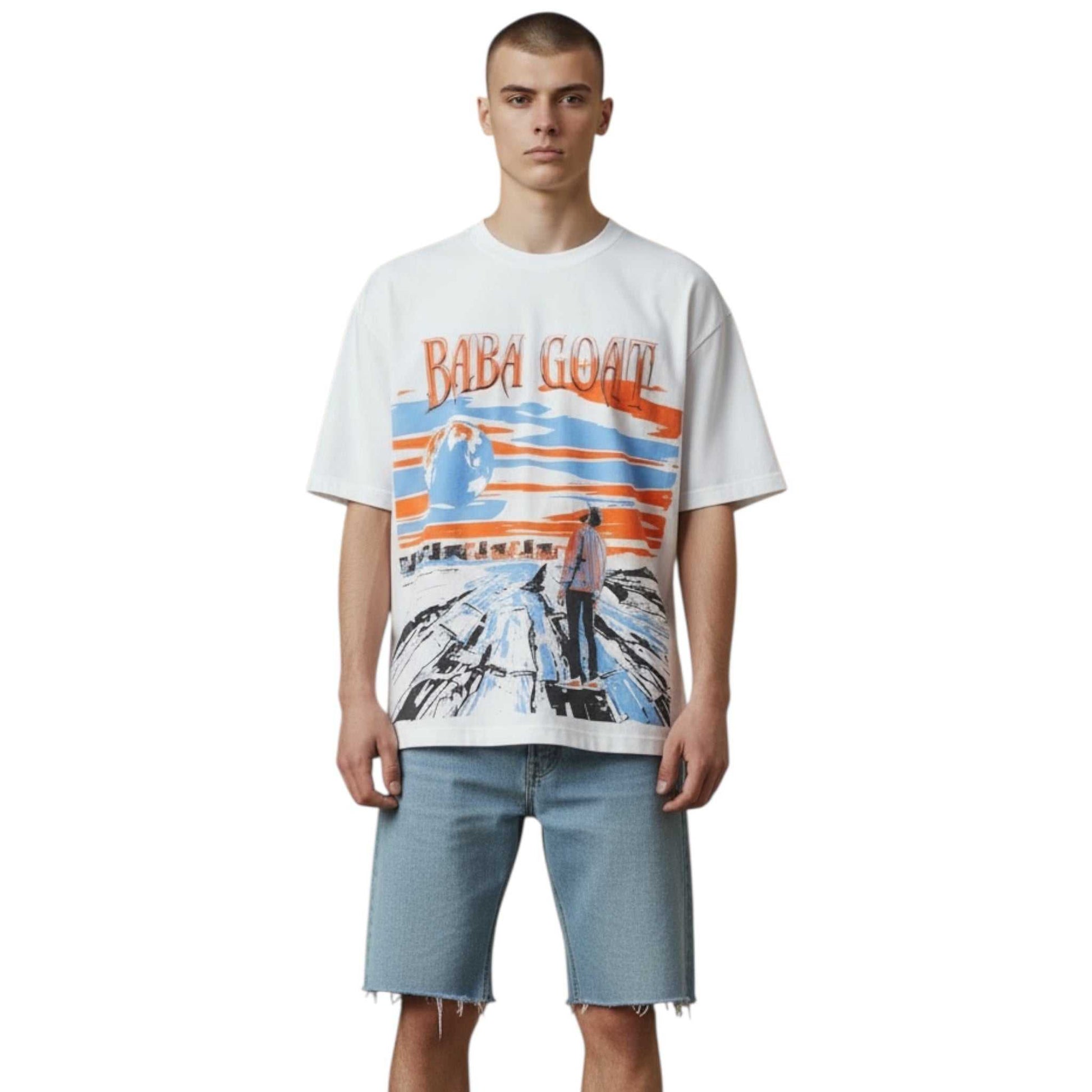 M Full of Opportunities Streetwear Tee in forest green