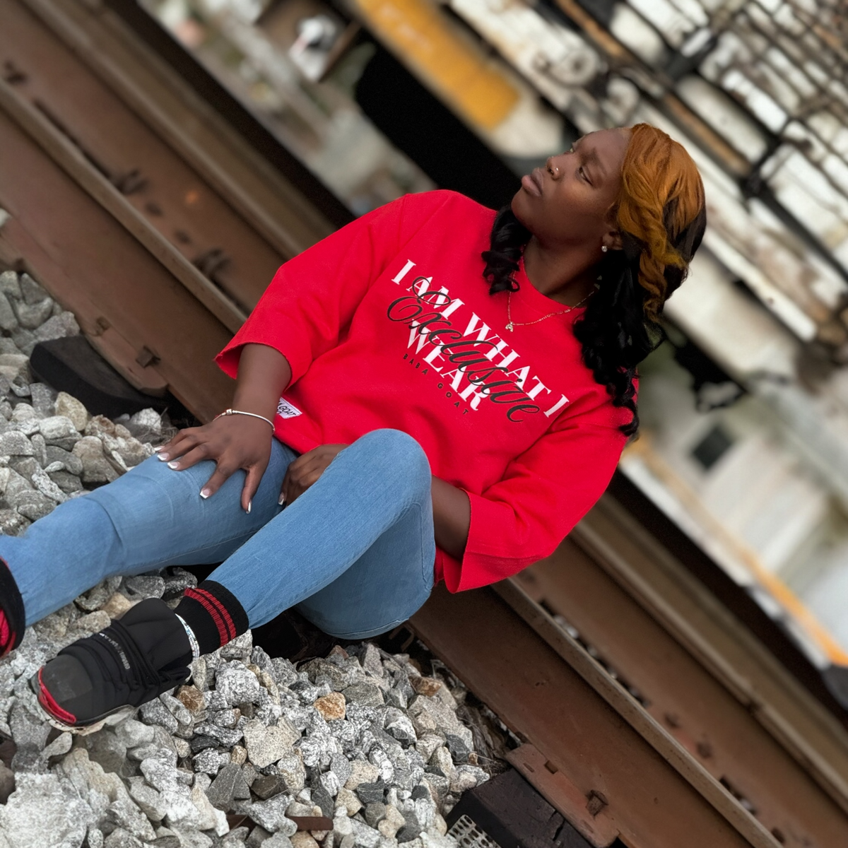 Exclusive Cropped Sweater T-Shirt
