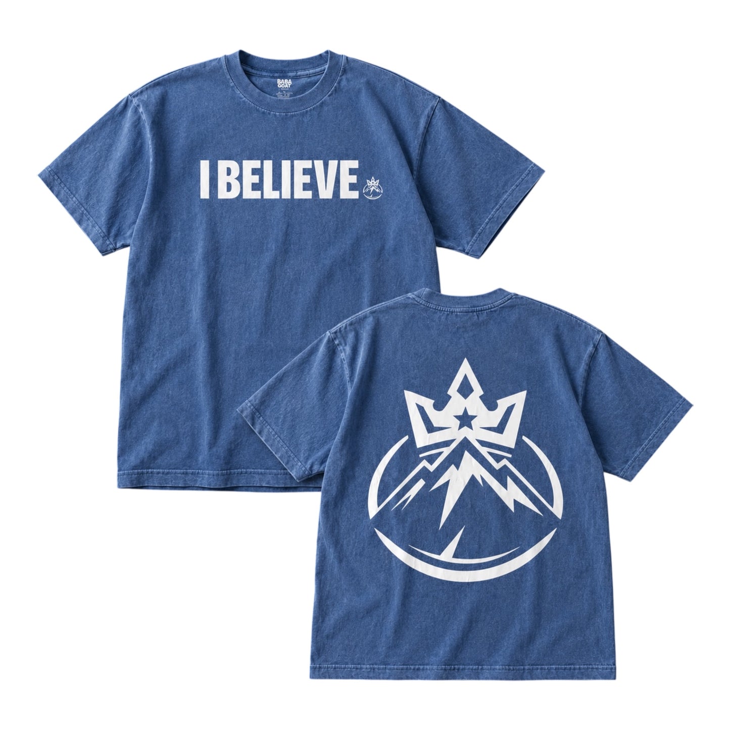 I BELIEVE STREETWEAR Logo Graphic T-Shirt