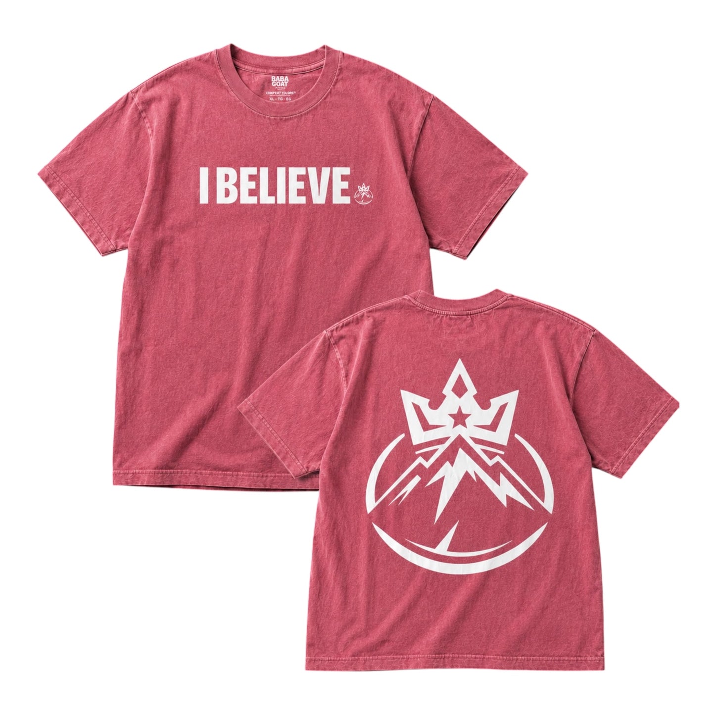 I BELIEVE STREETWEAR Logo Graphic T-Shirt