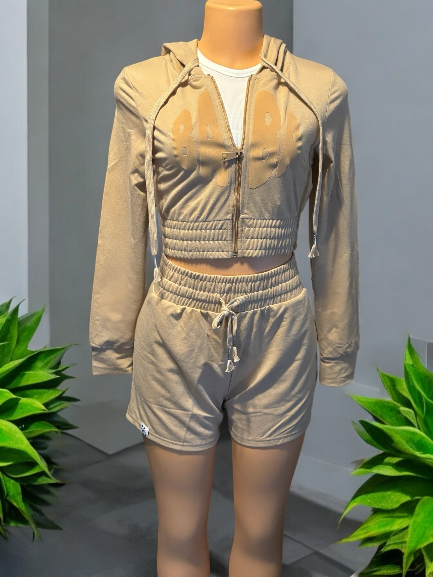 F/Terry Hoodie & Shorts Set