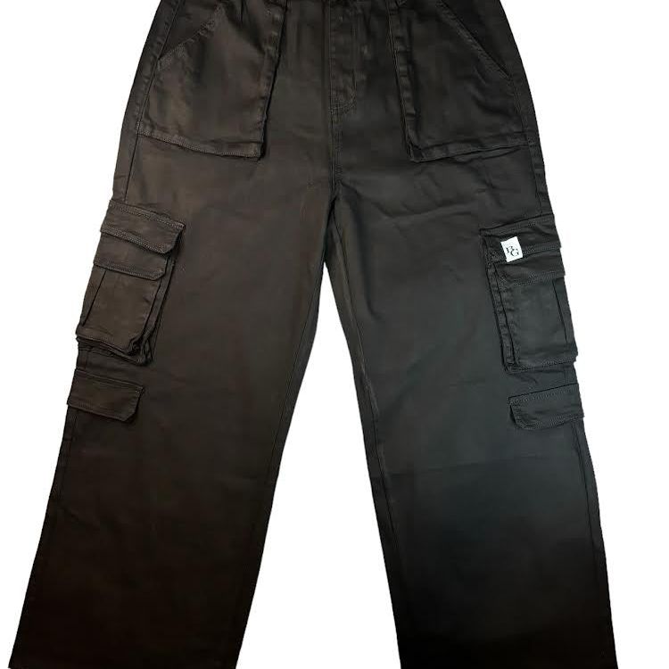 Plus Size Wide Leg Cargo Pants