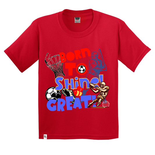 “BORN TO SHINE” T-Shirt