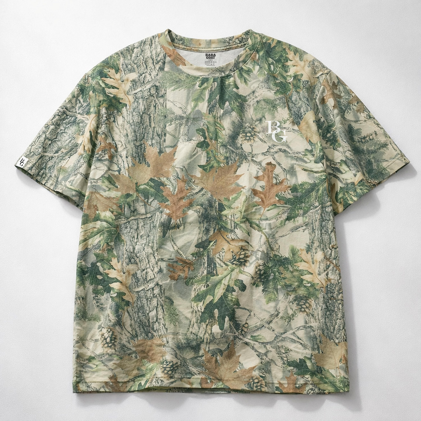 Boxy Heavyweight Oversized Camo Tee