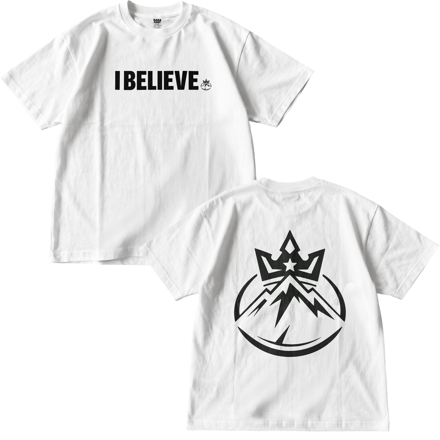 I BELIEVE STREETWEAR Logo Graphic T-Shirt
