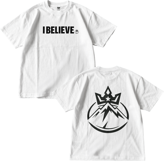 I BELIEVE STREETWEAR Logo Graphic T-Shirt