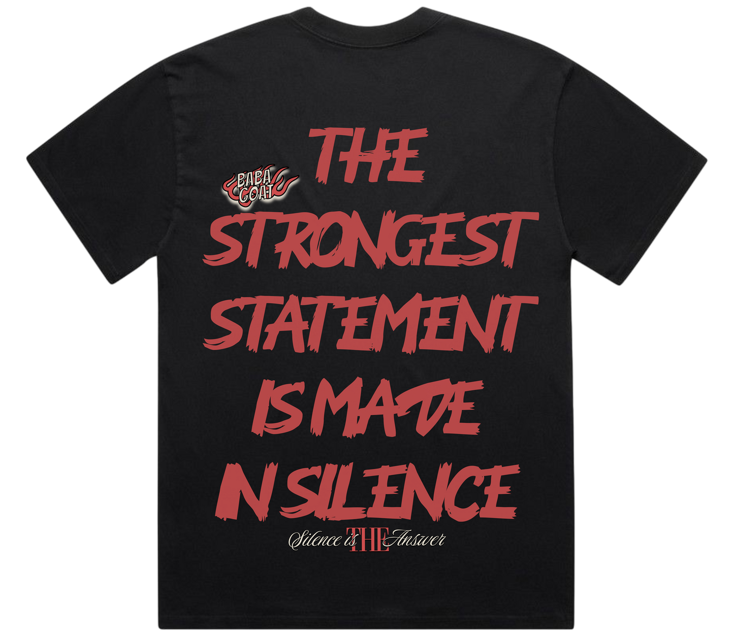 "Silence"  Heavyweight T-Shirt