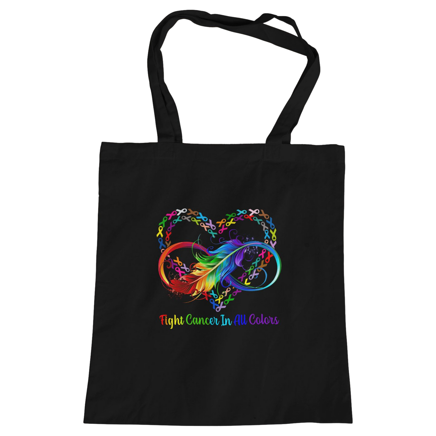 Cancer Awareness Canvas Tote Bags