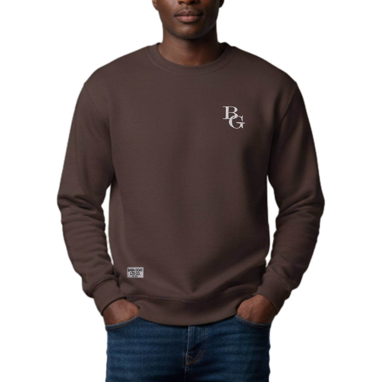Embroidered Classic Sweater – Premium Comfort, Timeless Style