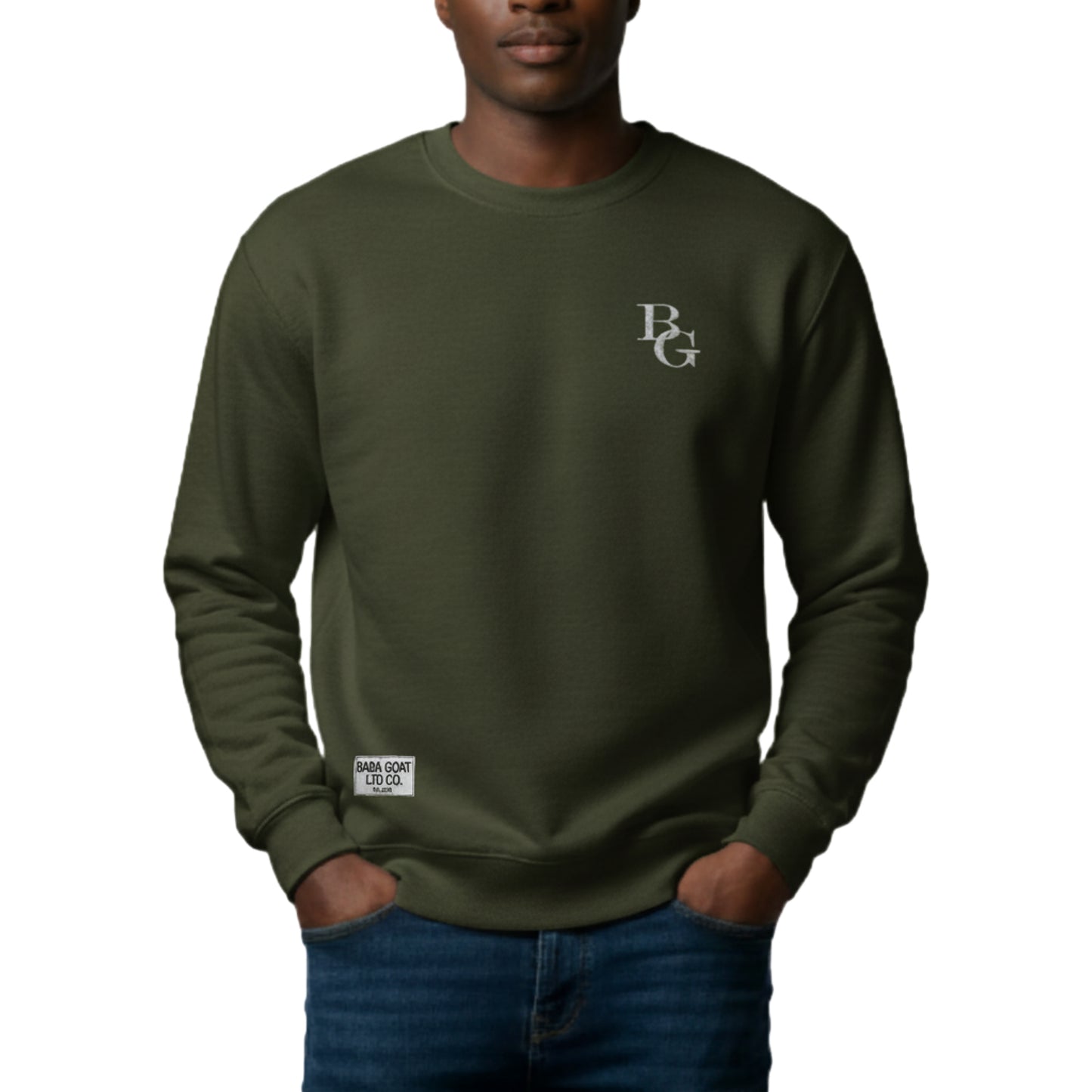 Embroidered Classic Sweater – Premium Comfort, Timeless Style