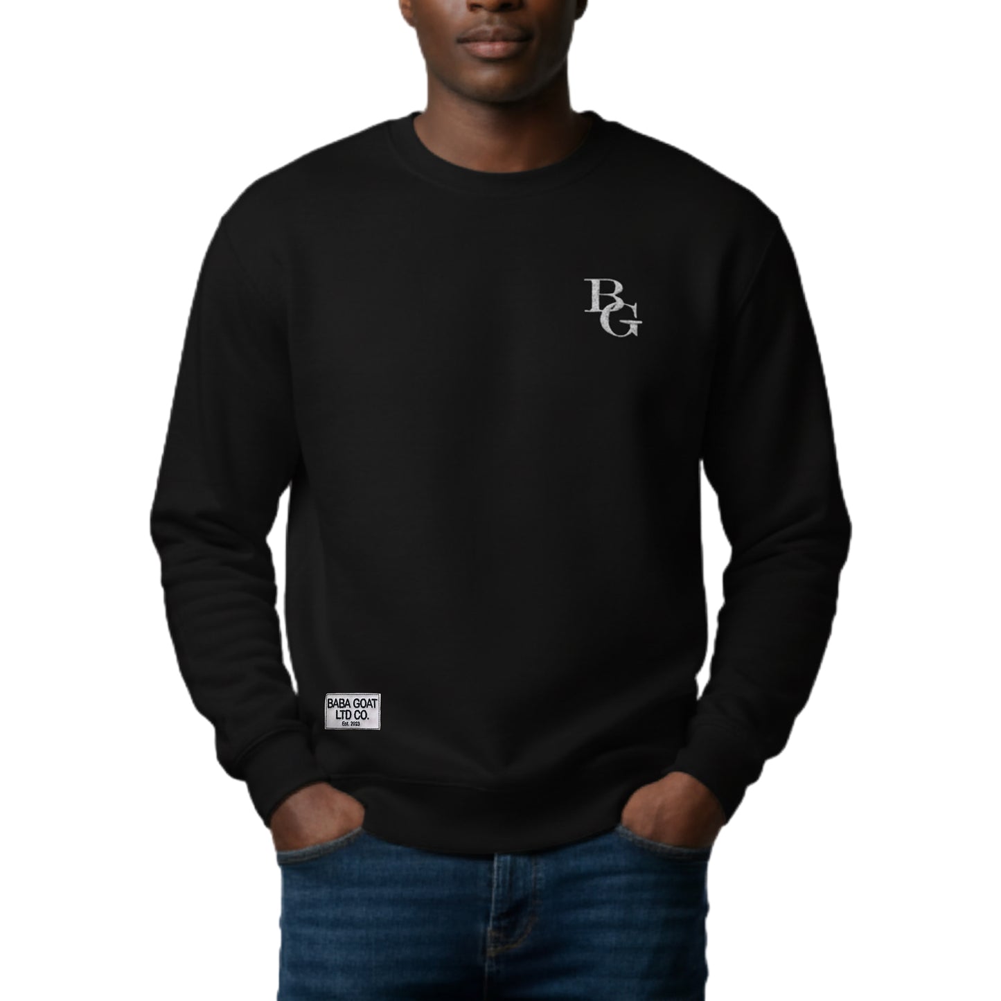 Embroidered Classic Sweater – Premium Comfort, Timeless Style