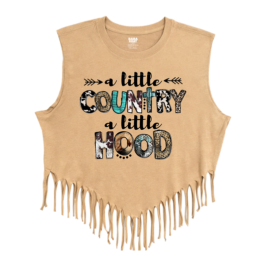 Country Mood Fringe Tank