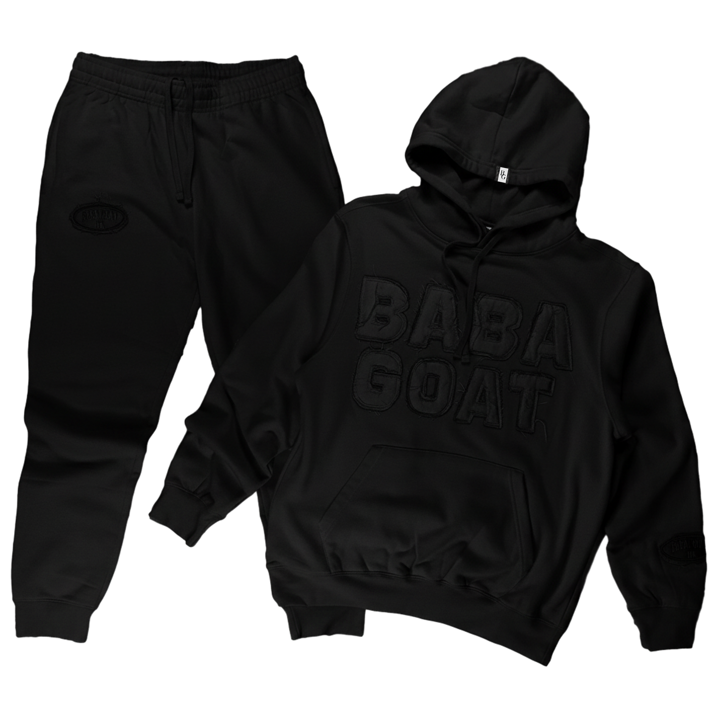 BABA GOAT Distressed Heavyweight Sweatsuit