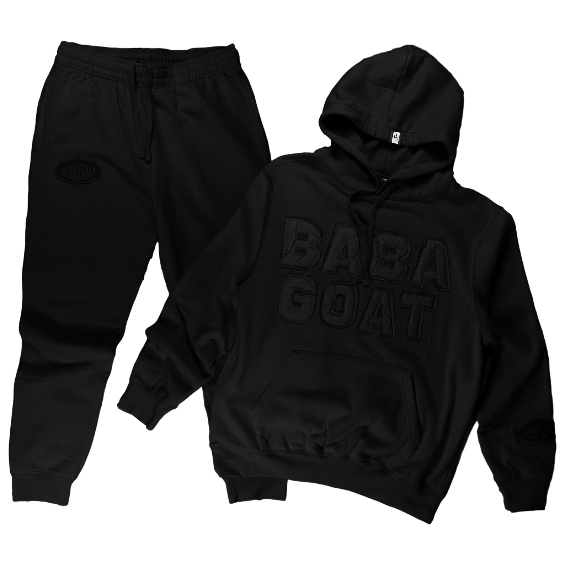 BABA GOAT Distressed Heavyweight Sweatsuit