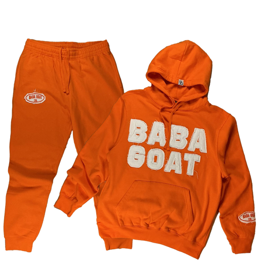 BABA GOAT Distressed Heavyweight Sweatsuit