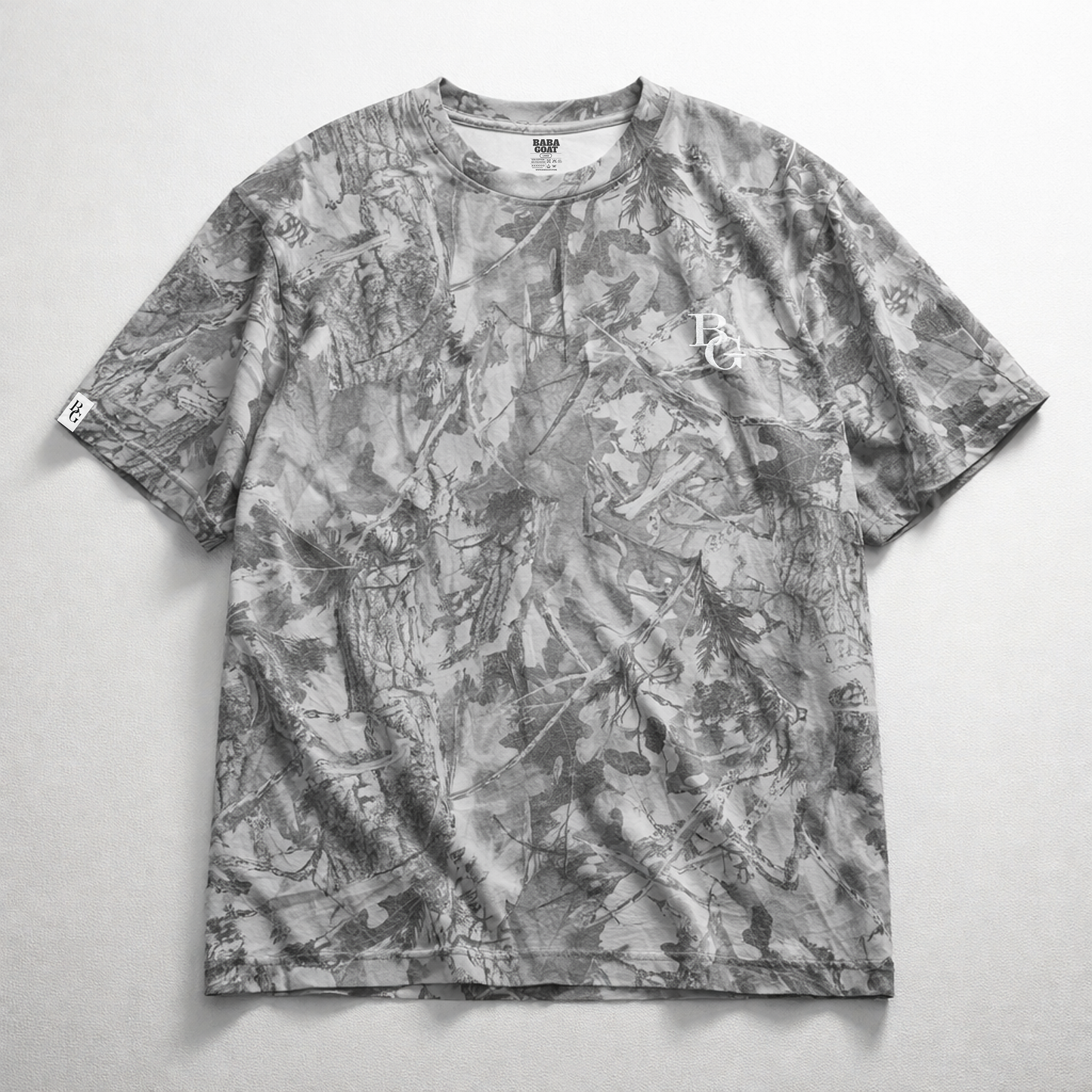 Boxy Heavyweight Oversized Camo Tee