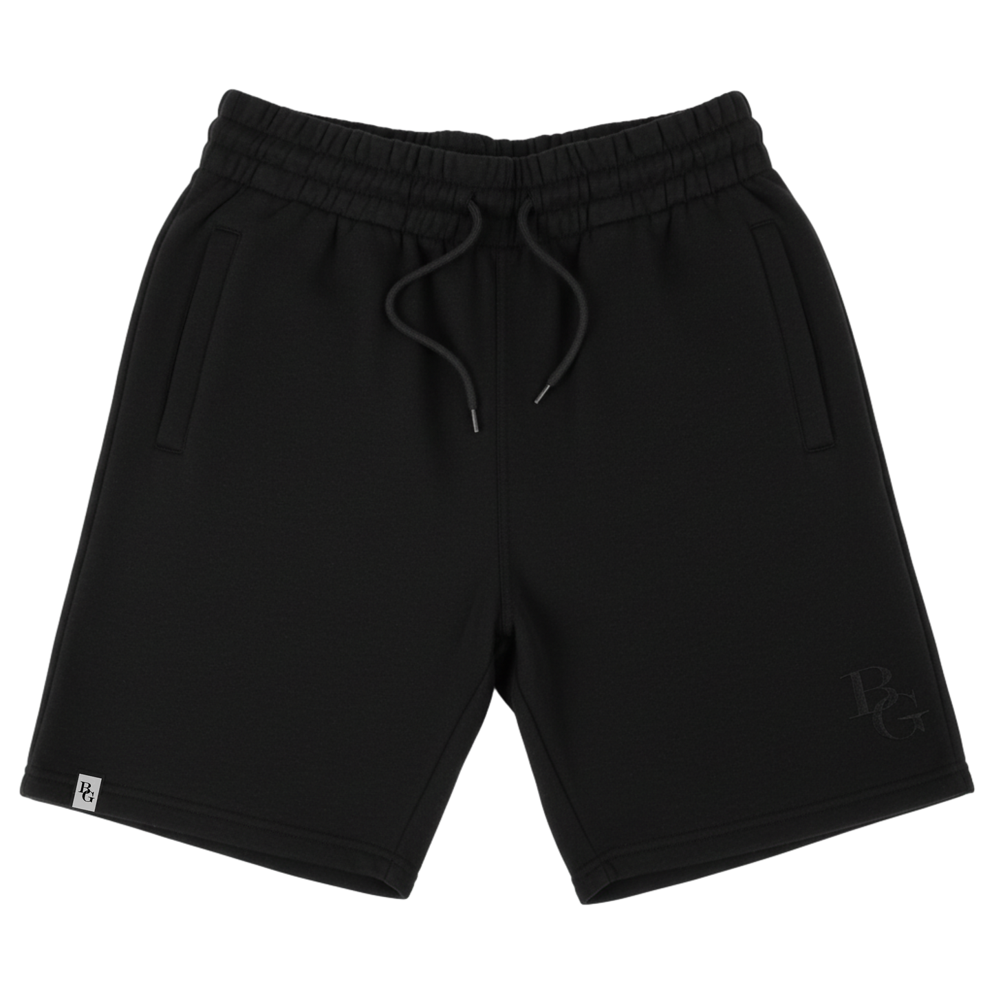 Black Stitch Fleece Shorts for Ultimate Comfort and Style