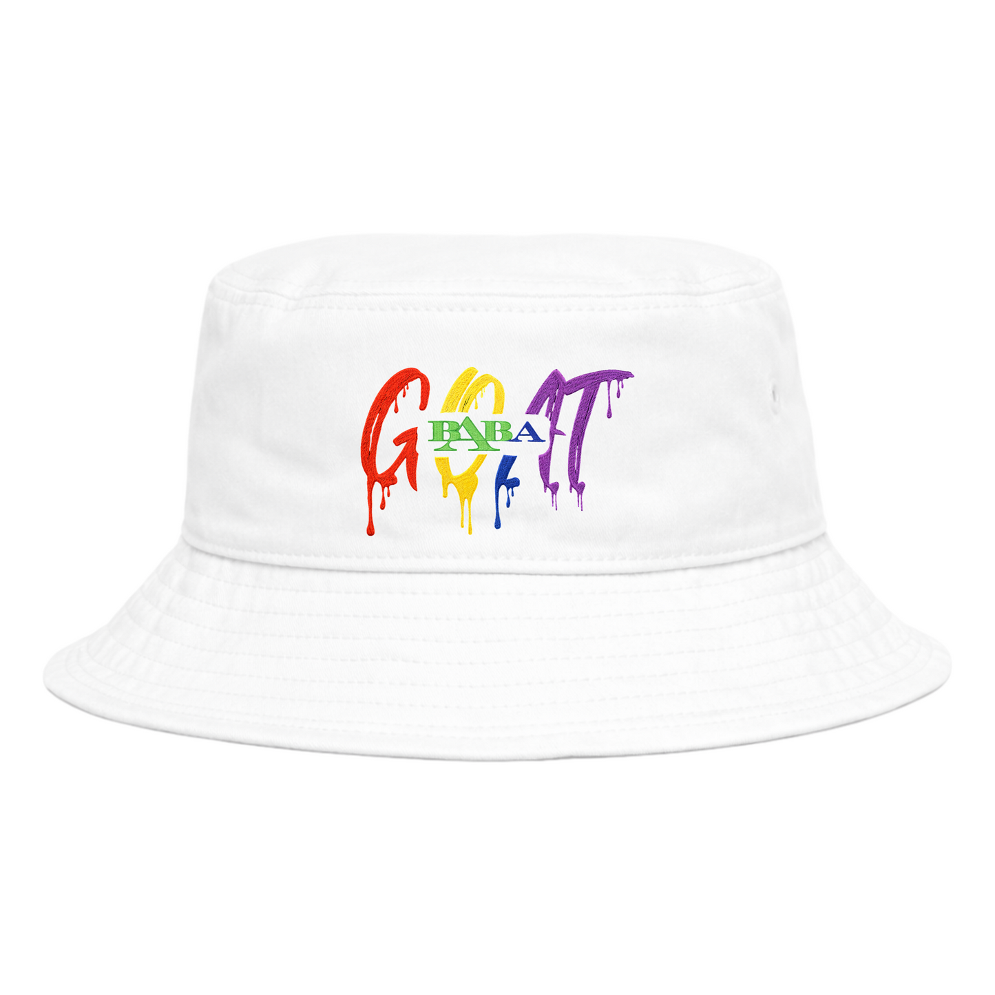 BABA GOAT Embroidered Bucket Hat | Unisex Streetwear Hat