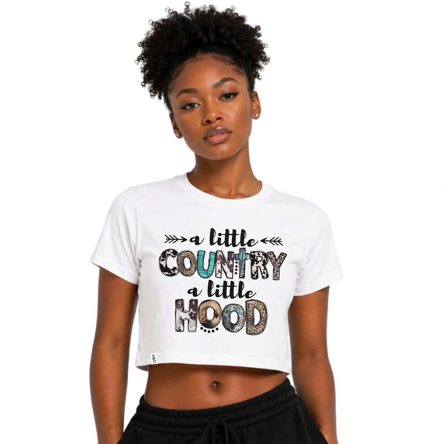 Country Mood Cropped Tee