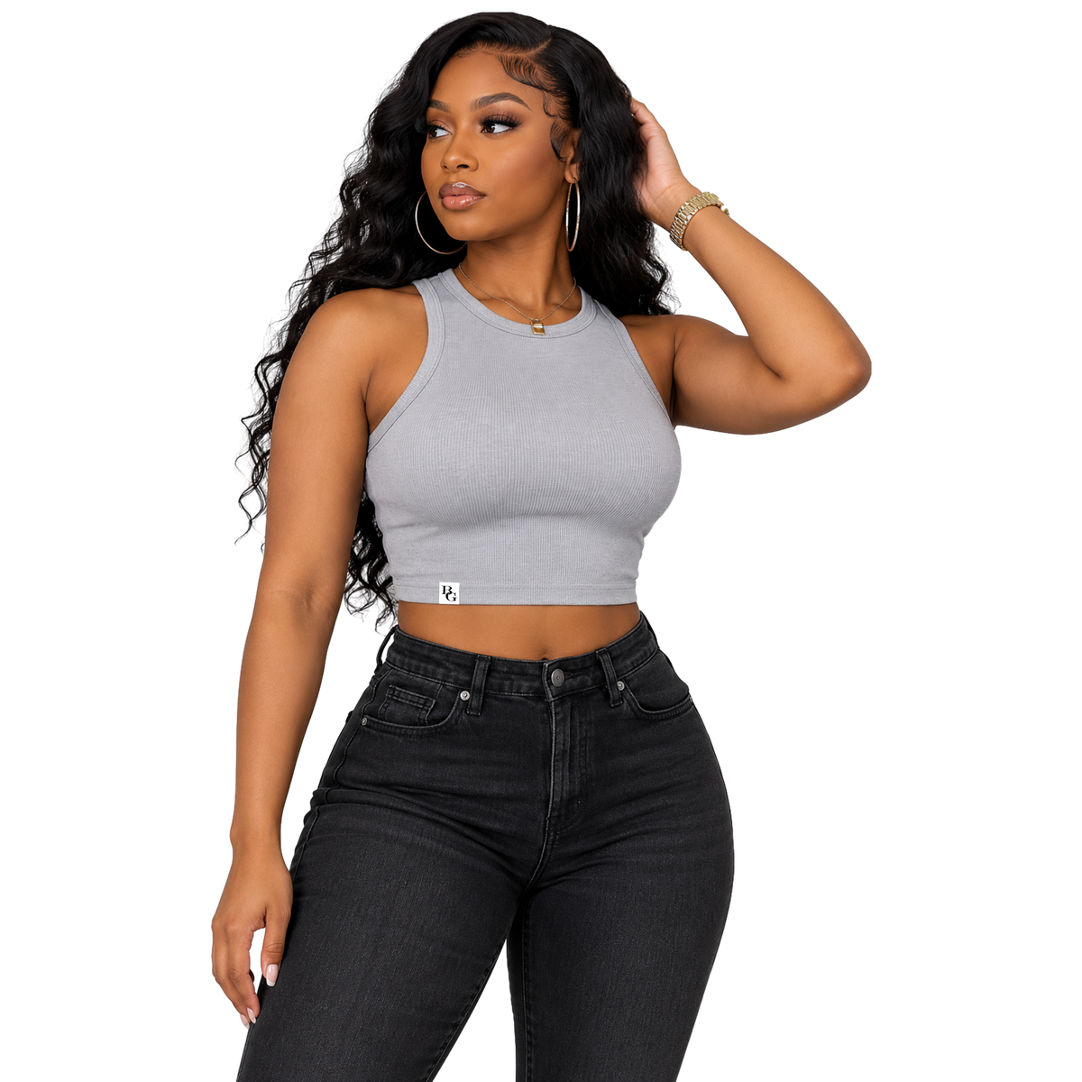 Essential Ribbed Seamless Crop Top