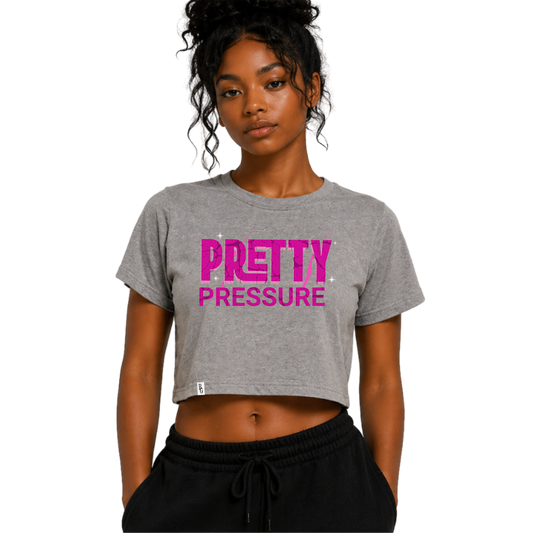 Pretty Pressure Cropped Tee