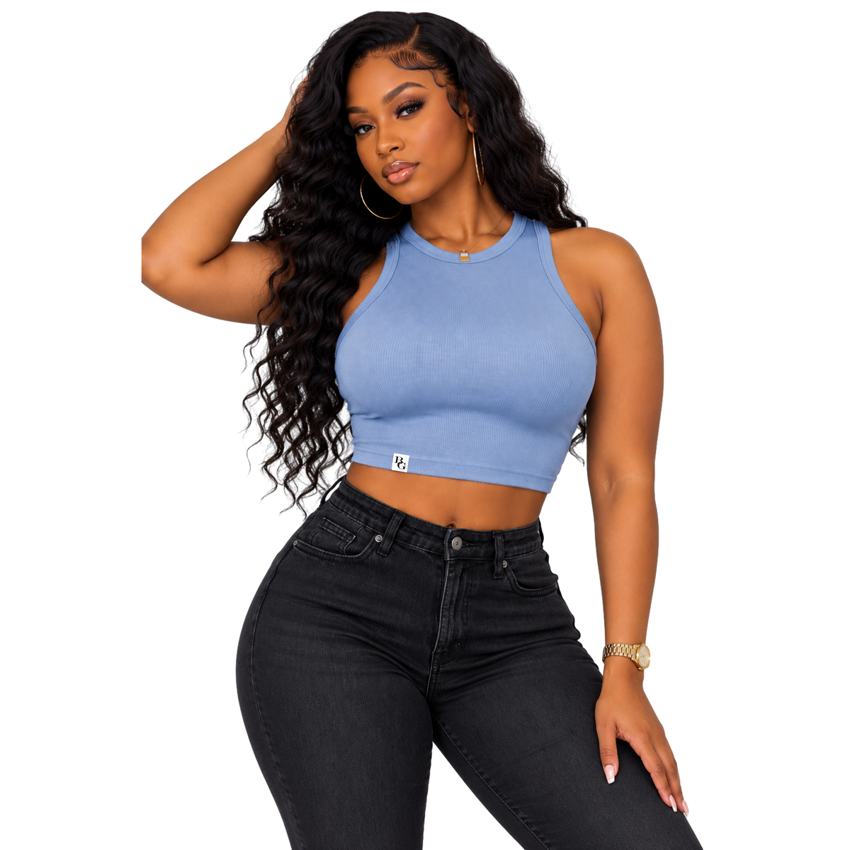 Essential Ribbed Seamless Crop Top
