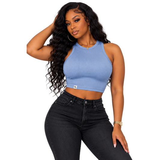 Essential Ribbed Seamless Crop Top