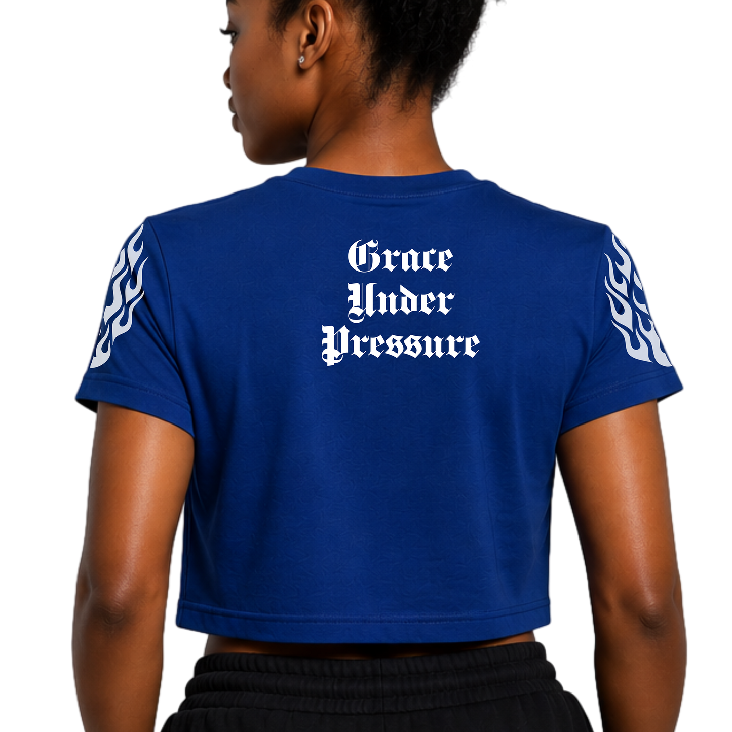 Grace Under Pressure Minimal Cropped Tee