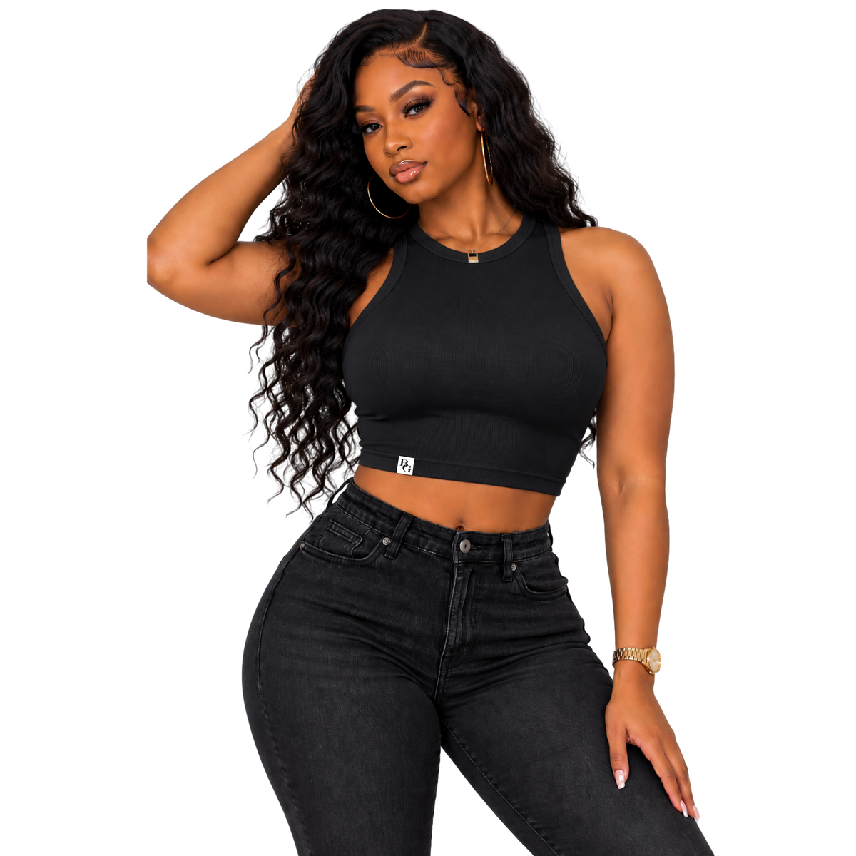 Essential Ribbed Seamless Crop Top