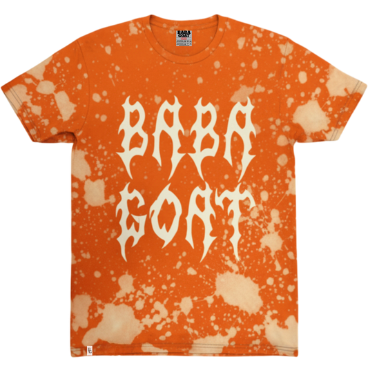 Exploratory Bleach Wash Streetwear T-Shirt