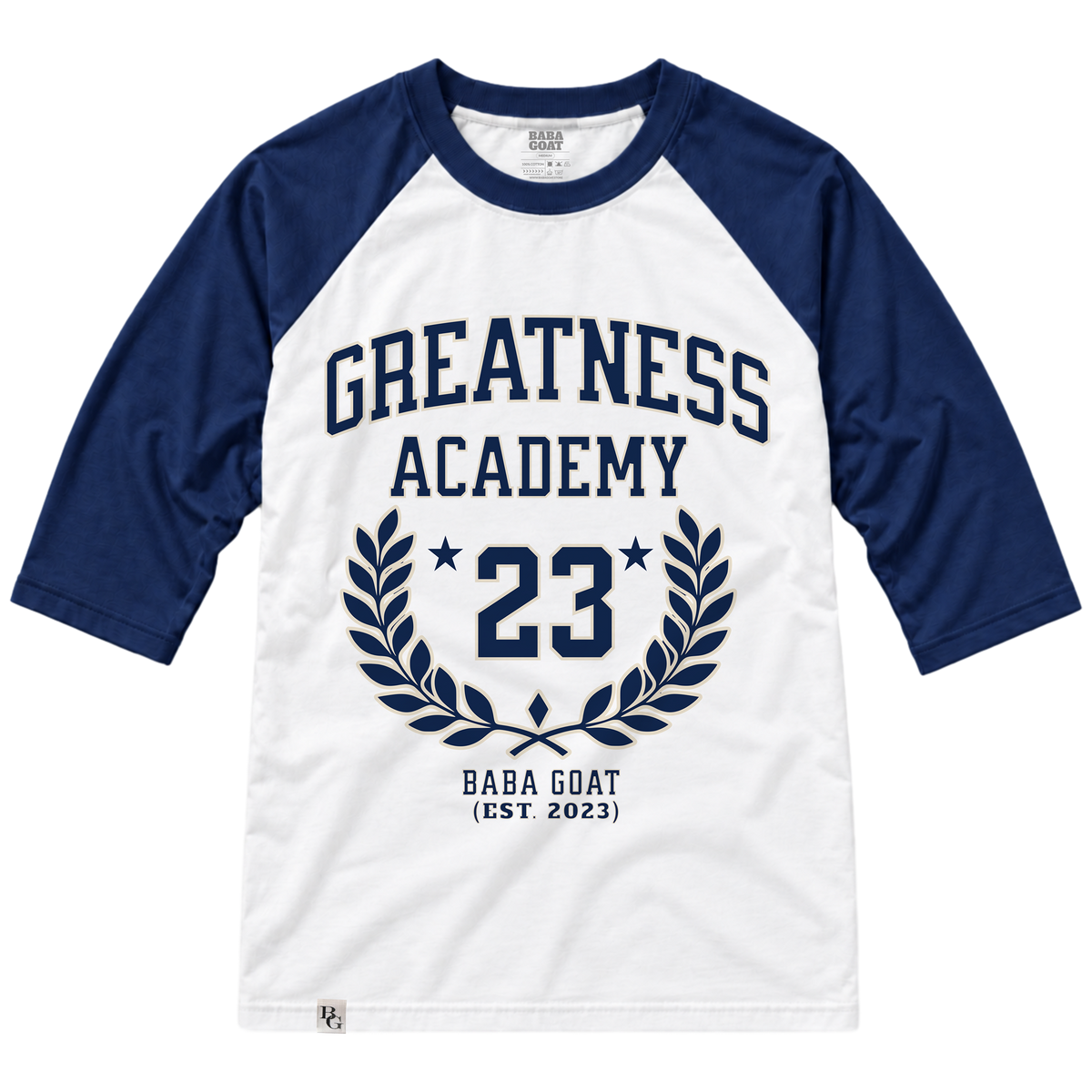 Greatness Academy 23 Youth Raglan Tee