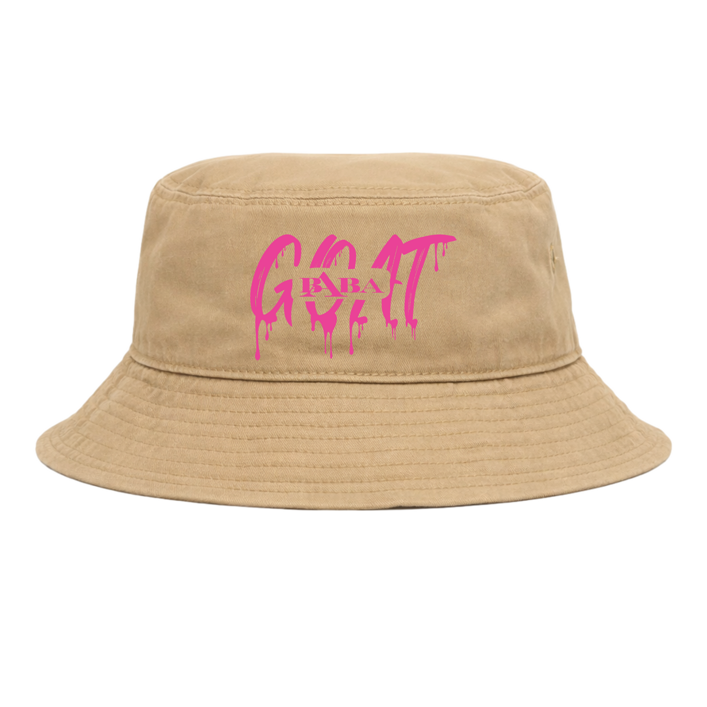 BABA GOAT Embroidered Bucket Hat | Unisex Streetwear Hat