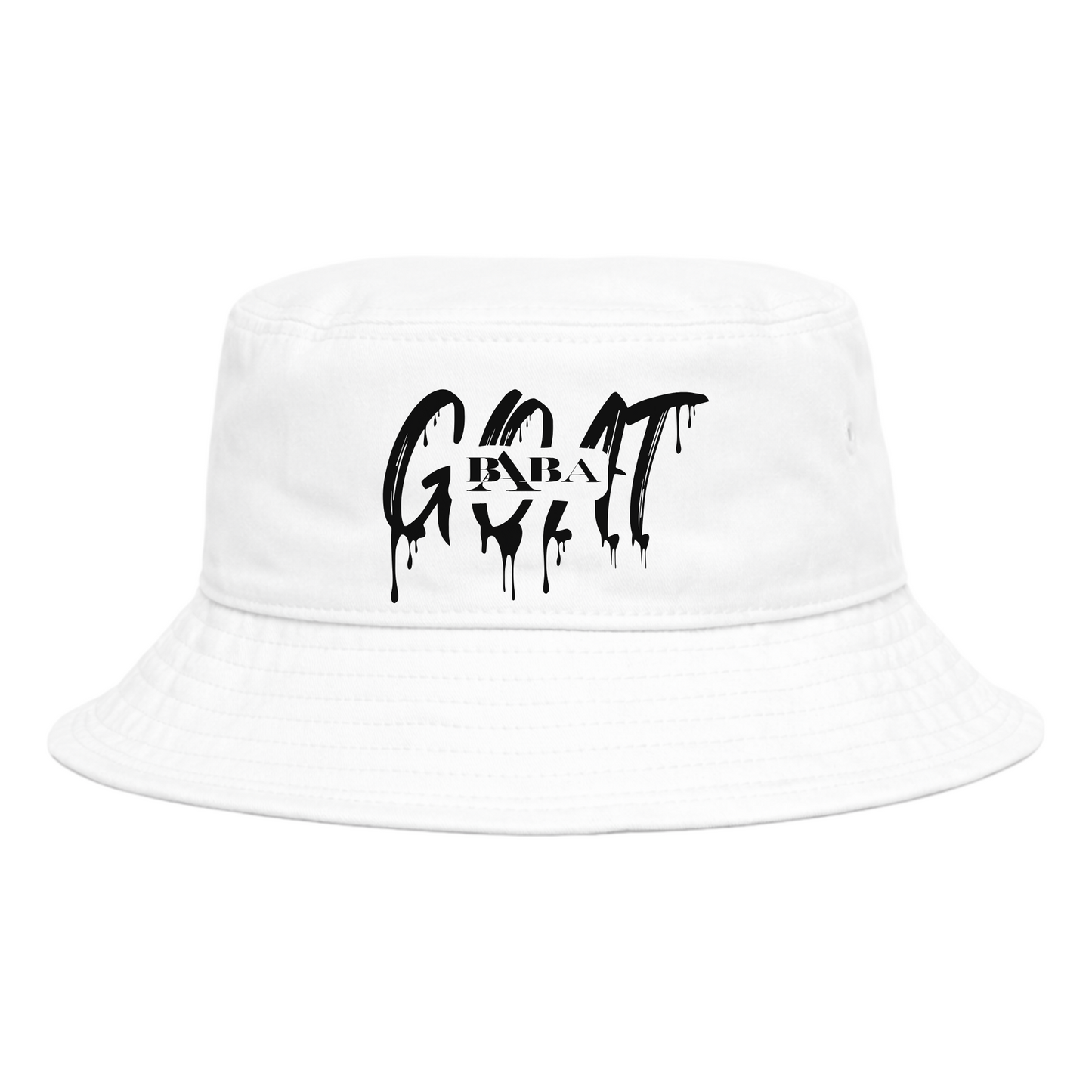 BABA GOAT Embroidered Bucket Hat | Unisex Streetwear Hat