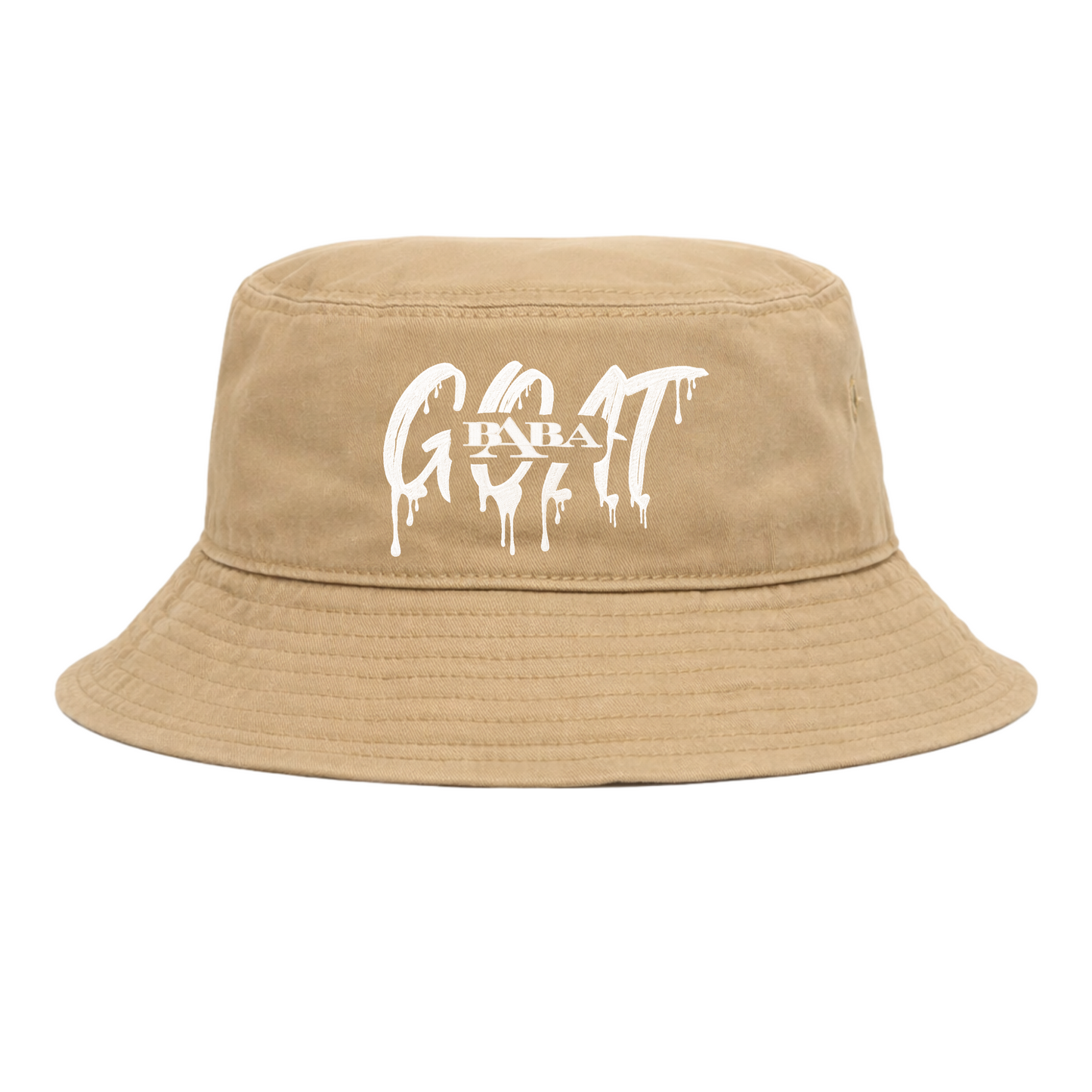 BABA GOAT Embroidered Bucket Hat | Unisex Streetwear Hat
