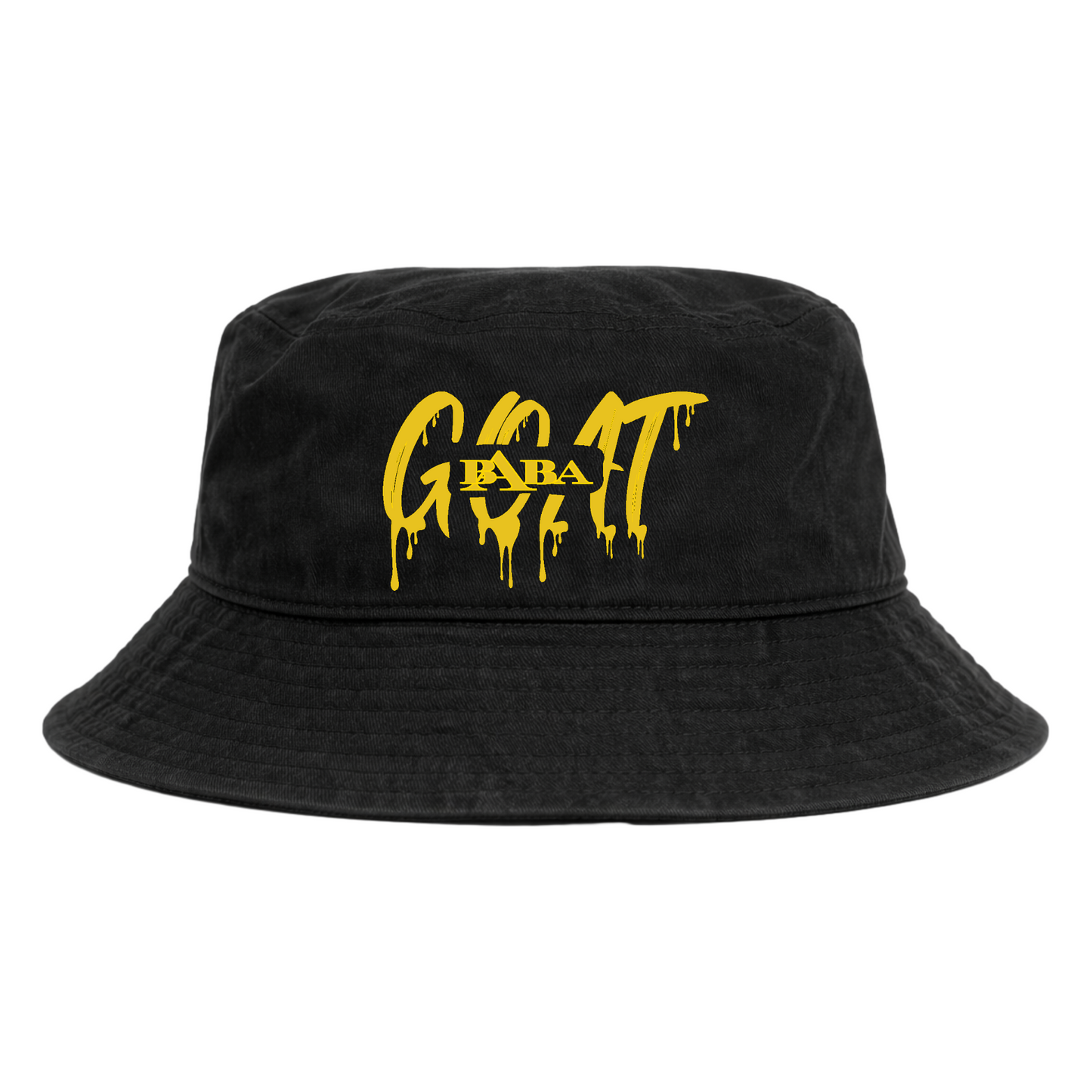 BABA GOAT Embroidered Bucket Hat | Unisex Streetwear Hat