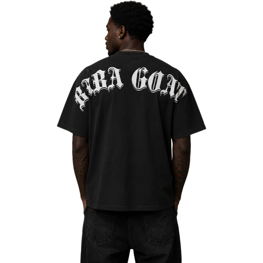 CURVED SHOULDER OVERSIZED T-Shirt