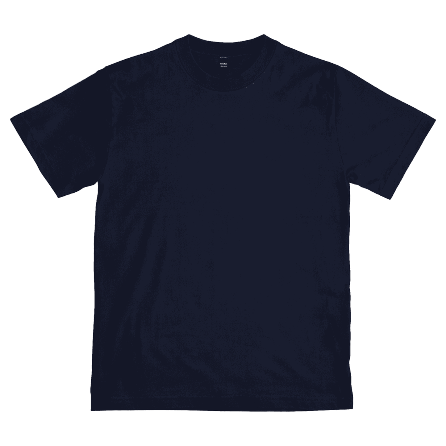 Detailed stitching on a custom-made premium cotton tee