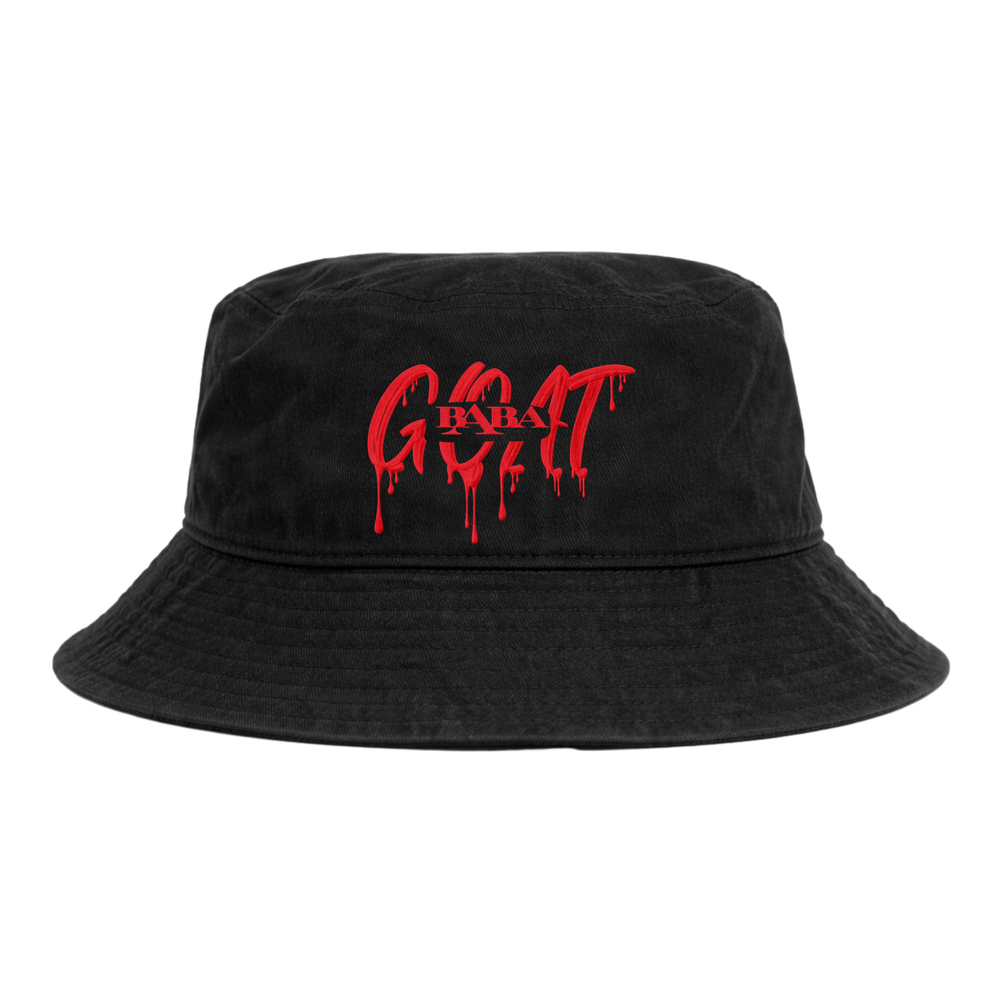 BABA GOAT Embroidered Bucket Hat | Unisex Streetwear Hat