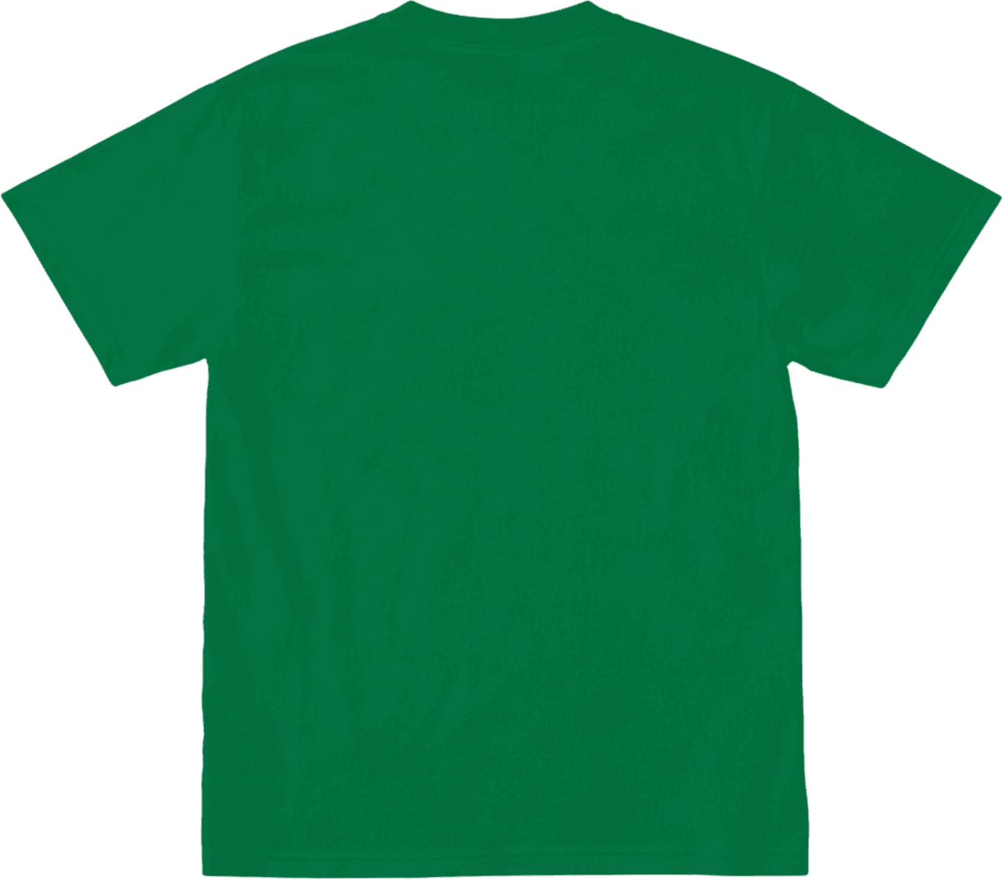 GREEN Premium fabric texture of a bespoke streetwear t-shirt