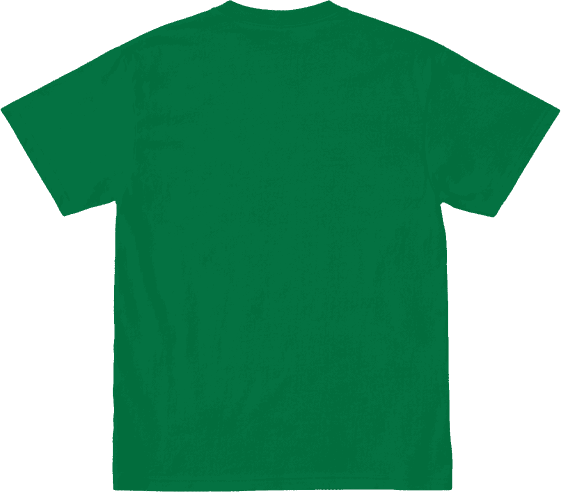 GREEN Premium fabric texture of a bespoke streetwear t-shirt